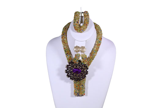Seed Beaded Necklace