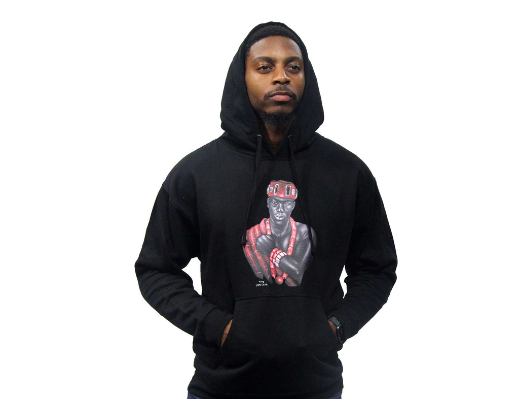 King Hoodie Black