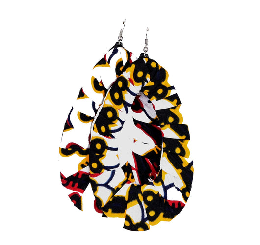 Jide Gear Blackeyes Halo Ankara Earring