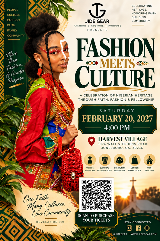 Jide Gear Fashion Show on Feb. 20th, 2027
