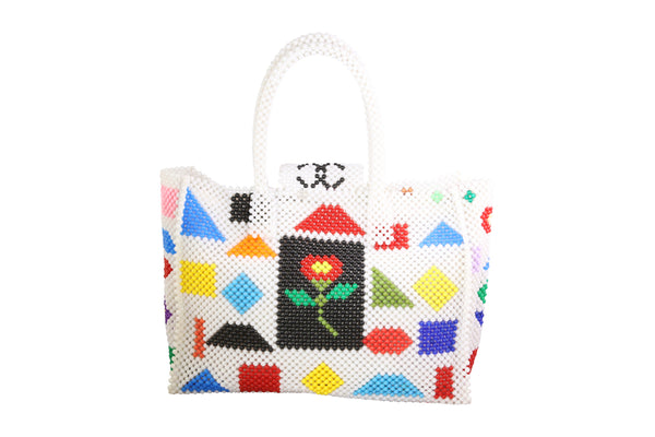 Multicolored Beaded Bag