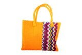 Orange Beaded Bag