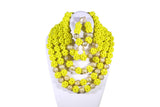 Multi Balls Beaded Necklace - MORE COLORS