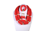 Gold Gap Beaded Necklace - MORE COLORS