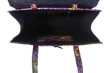 Twirl Ankara Bag Leather Flap - MORE COLORS