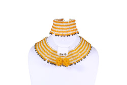 Fishnet Beaded Necklace - MORE COLORS