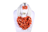 Cluster Beaded Necklace - MORE COLORS