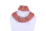Fishnet Beaded Necklace - MORE COLORS