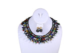 Crisscross Beaded Necklace - MORE COLORS