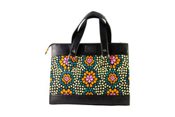 Floral Ankara Satchel Bag