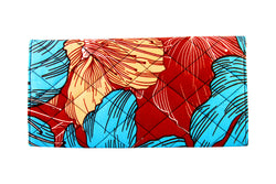 Cool Red Ankara Clutch Purse