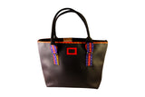Red Angelina Dashiki Tote Bag