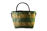 Green Ankara Tote Bag