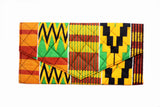 Black Steps Kente Clutch Purse