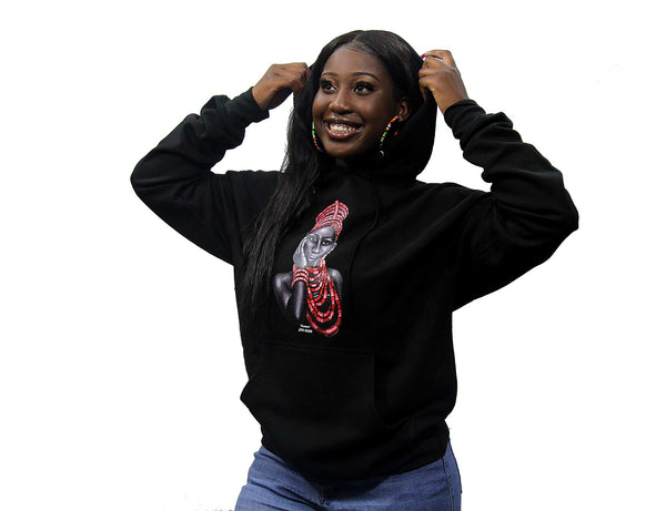 Queen Hoodie Black