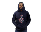 King Hoodie Navy Blue