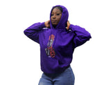 Queen Hoodie Purple