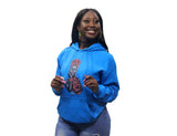Queen Hoodie Sapphire