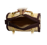 Jide Gear Bauletto Cork Crochet Bag Inside