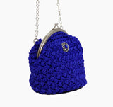Jide Gear Blue Bowl Crochet Bag Side