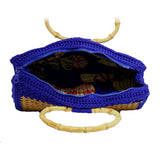 Jide Gear Blue Vienna Crochet Bag Inside