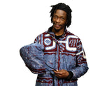Jide Gear Bluewave Batik Men Winter Jacket Hood