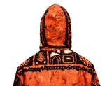 Jide Gear Cherrygroove Batik Men's Winter Jacket Back Bust