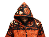 Jide Gear Cherrygroove Batik Men's Winter Jacket Hood top