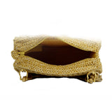 Jide Gear Gold Handbag Crochet Bag Inside