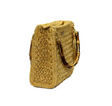 Jide Gear Gold Handbag Crochet Bag Side