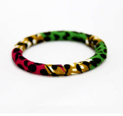 Jide Gear Greendot Slim Ankara Bangle