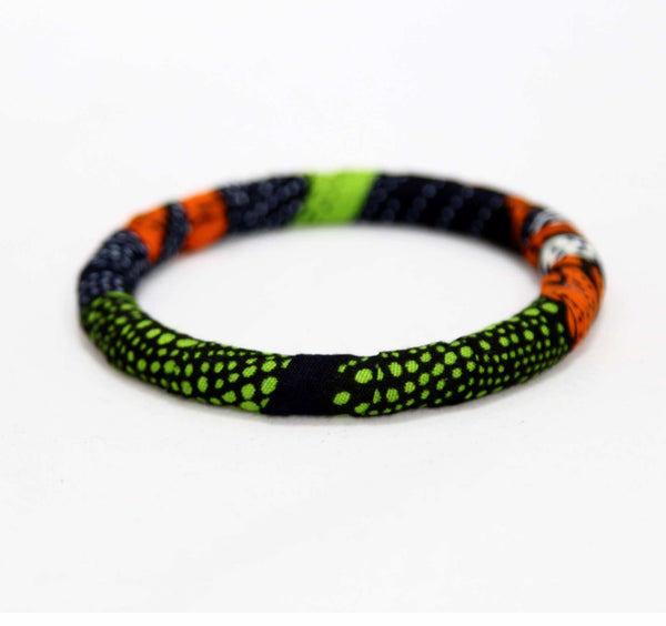 Jide Gear Greenscale Slim Ankara Bangle