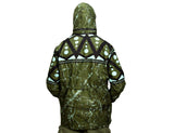 Jide Gear Greensoul Batik Men's Winter Jacket Back
