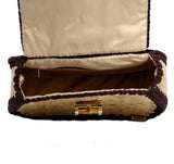 Jide Gear Handbag Cork Crochet Bag Inside