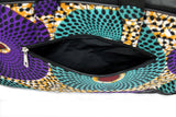 Jide Gear Swirl Laptop Ankara Bag Back Pocket