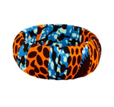 Jide Gear Orangedot Round Snap Ankara Bangle