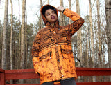 Jide Gear Orangegroove Batik Women's Winter Jacket Forest Front