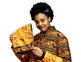 Jide Gear Orangegroove Batik Women's Winter Jacket Hood