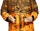Jide Gear Orangegroove Batik Women's Winter Jacket Waist