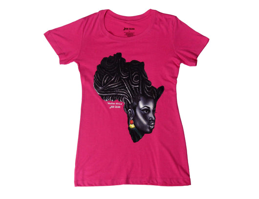 Mother Africa T-Shirt Pink