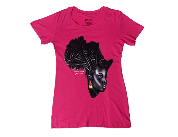 Mother Africa T-Shirt Pink