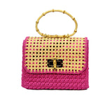 Jide Gear Pink Vienna Crochet Bag Front
