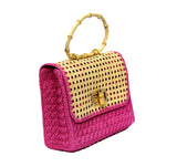 Jide Gear Pink Vienna Crochet Bag Side