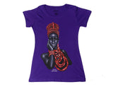 Queen T-Shirt Purple