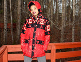 Jide Gear Redsoul Batik Women's Winter Jacket Forest Front
