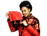 Jide Gear Redsoul Batik Women's Winter Jacket Hood
