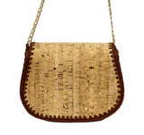 Jide Gear Shoulder Cork Crochet Bag Back