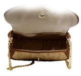 Jide Gear Shoulder Cork Crochet Bag Inside