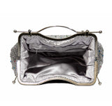 Jide Gear Silvershine Dinner Crochet Bag Inside