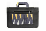 Jide Gear Stroke Laptop Aso Oke Bag Back